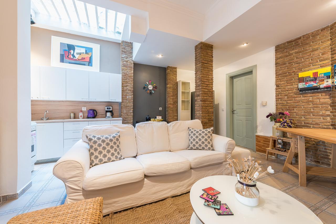Elegant Kerameikos Apartment By Cloudkeys Atene Esterno foto