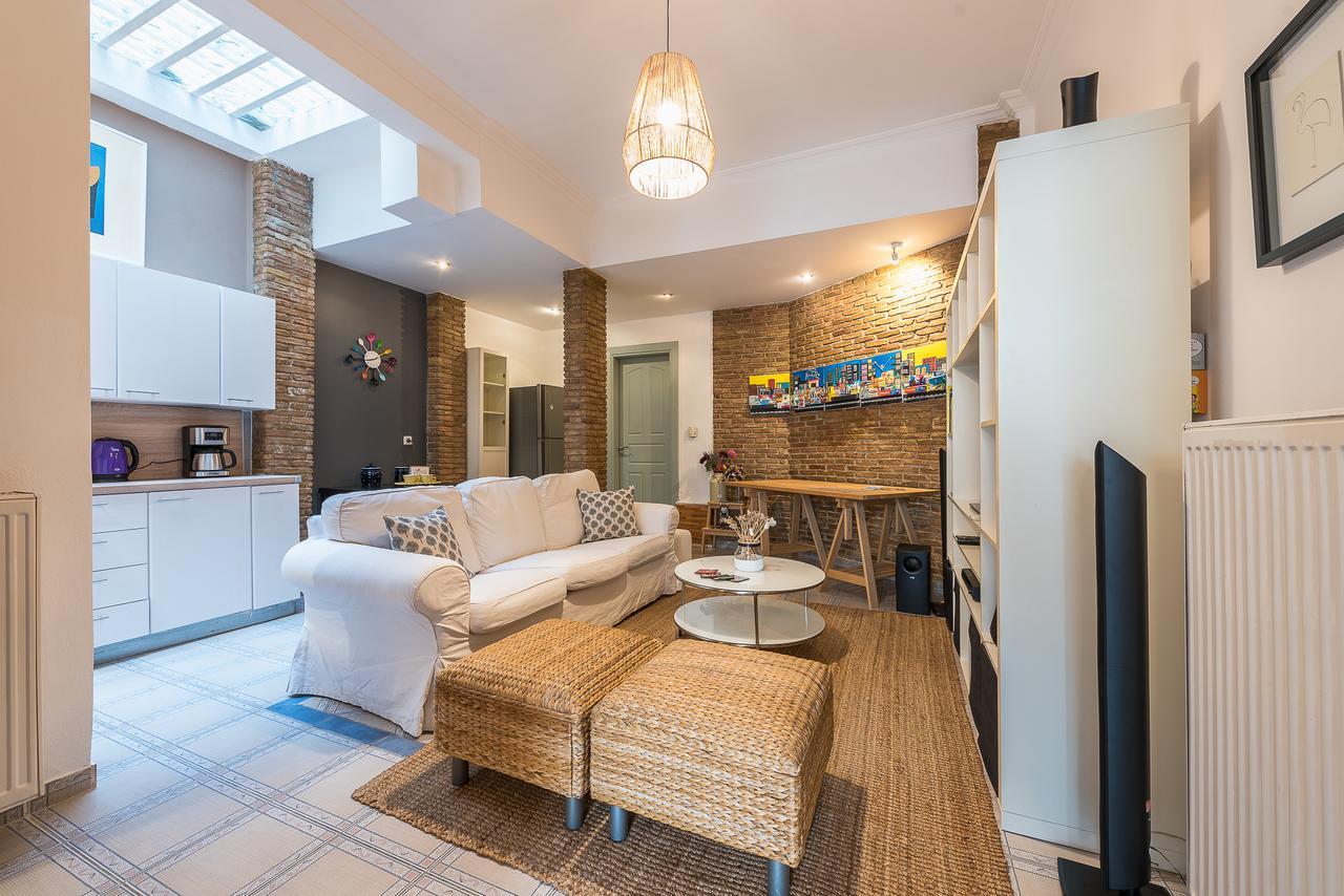Elegant Kerameikos Apartment By Cloudkeys Atene Esterno foto